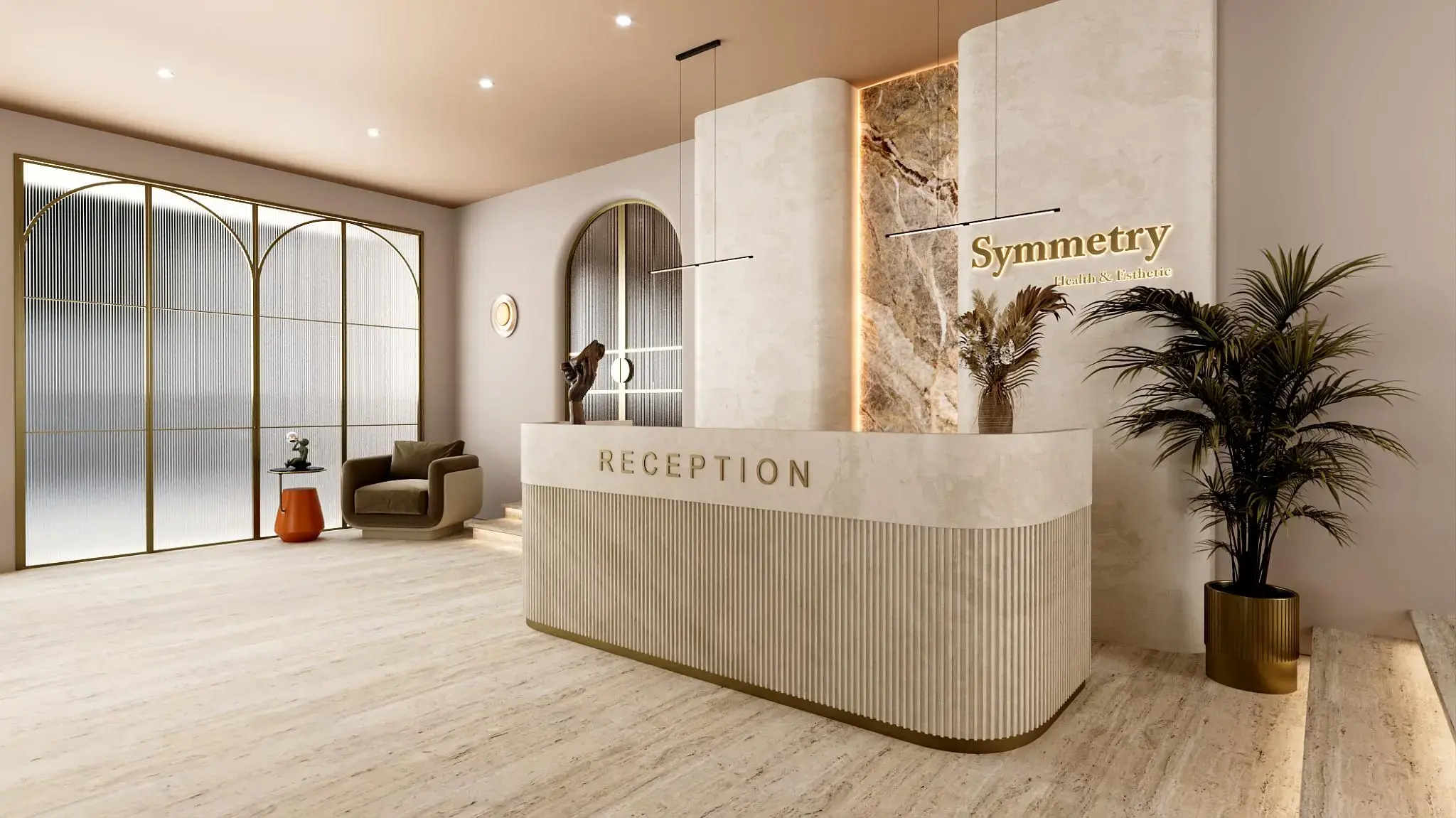 Symmetry Health & Aesthetic interior project